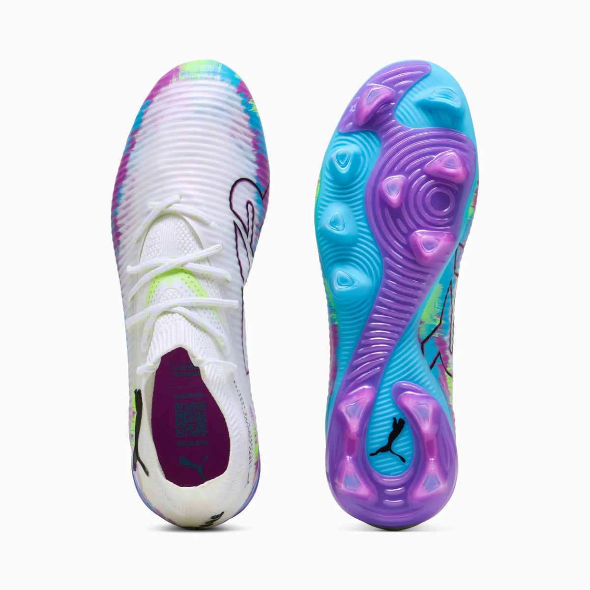 PUMA White-Fizzy Apple-Bright Aqua-Pure Magenta
