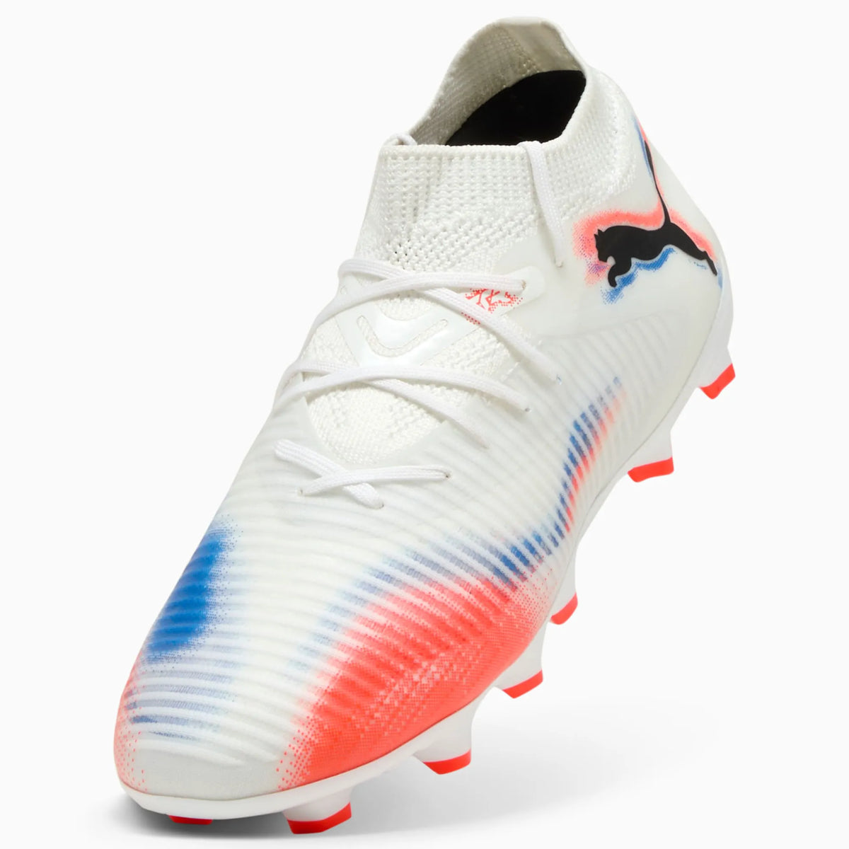PUMA White-PUMA Black-Glowing Red