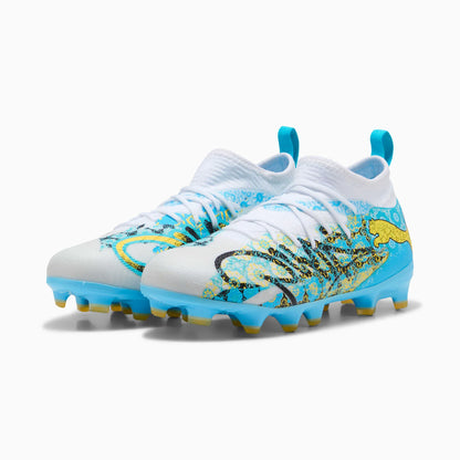 PUMA White-Vibrant Blue-Sun Stream-Light Aqua