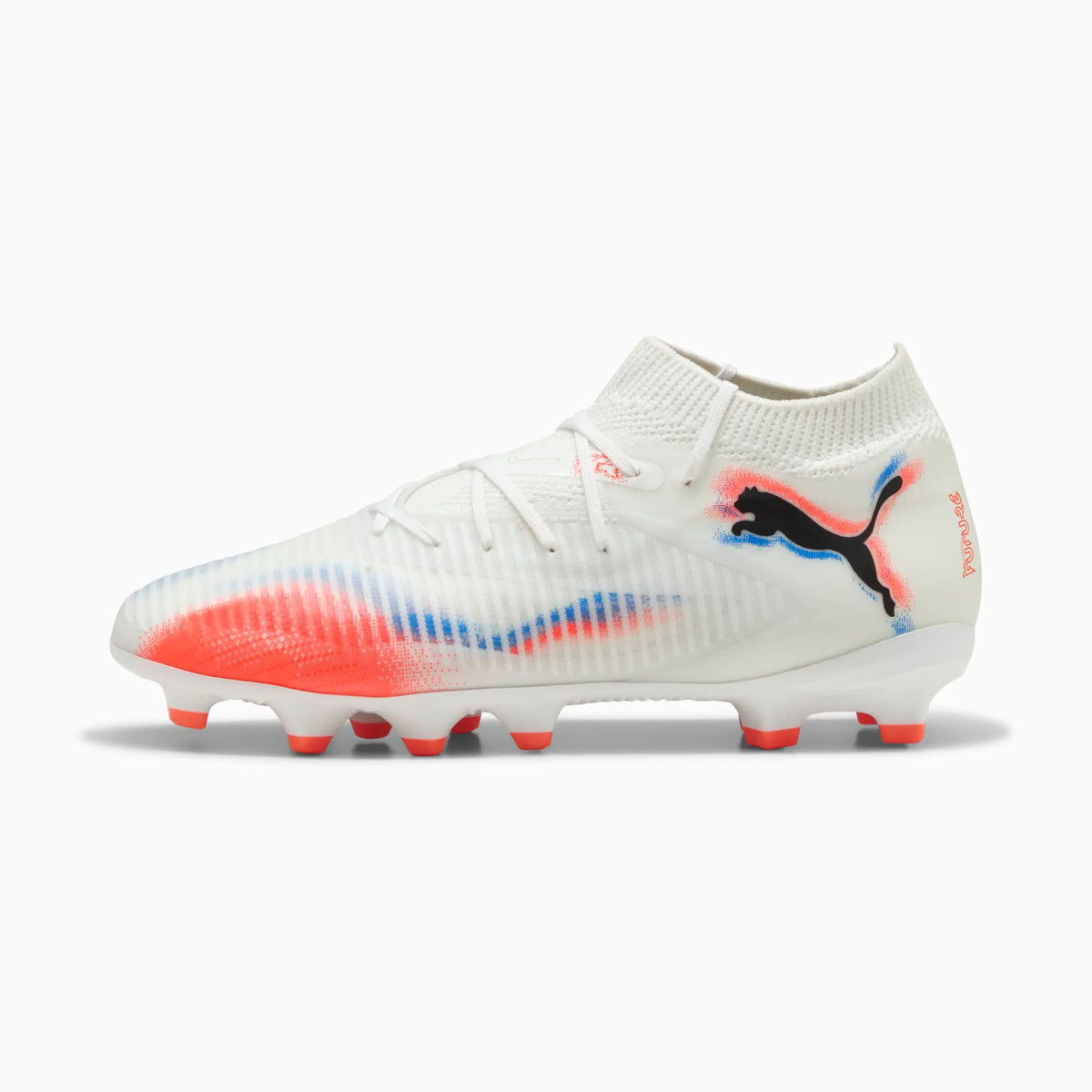 PUMA White-PUMA Black-Glowing Red