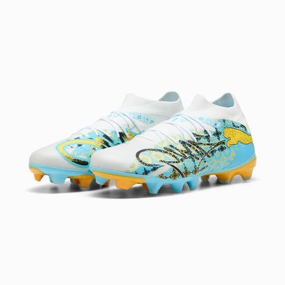 PUMA White-Vibrant Blue-Sun Stream-Light Aqua