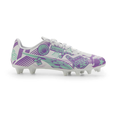 PUMA White-Purple Glimmer-Mint Jelly