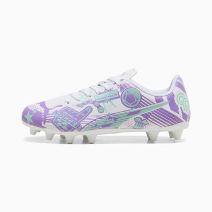 PUMA White-Purple Glimmer-Mint Jelly