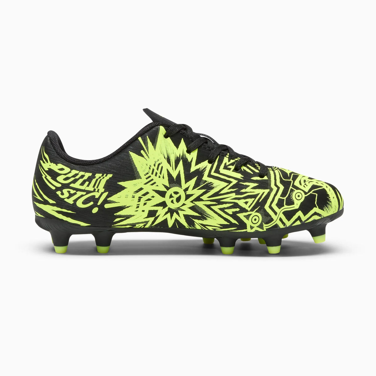 PUMA Black-Electric Lime