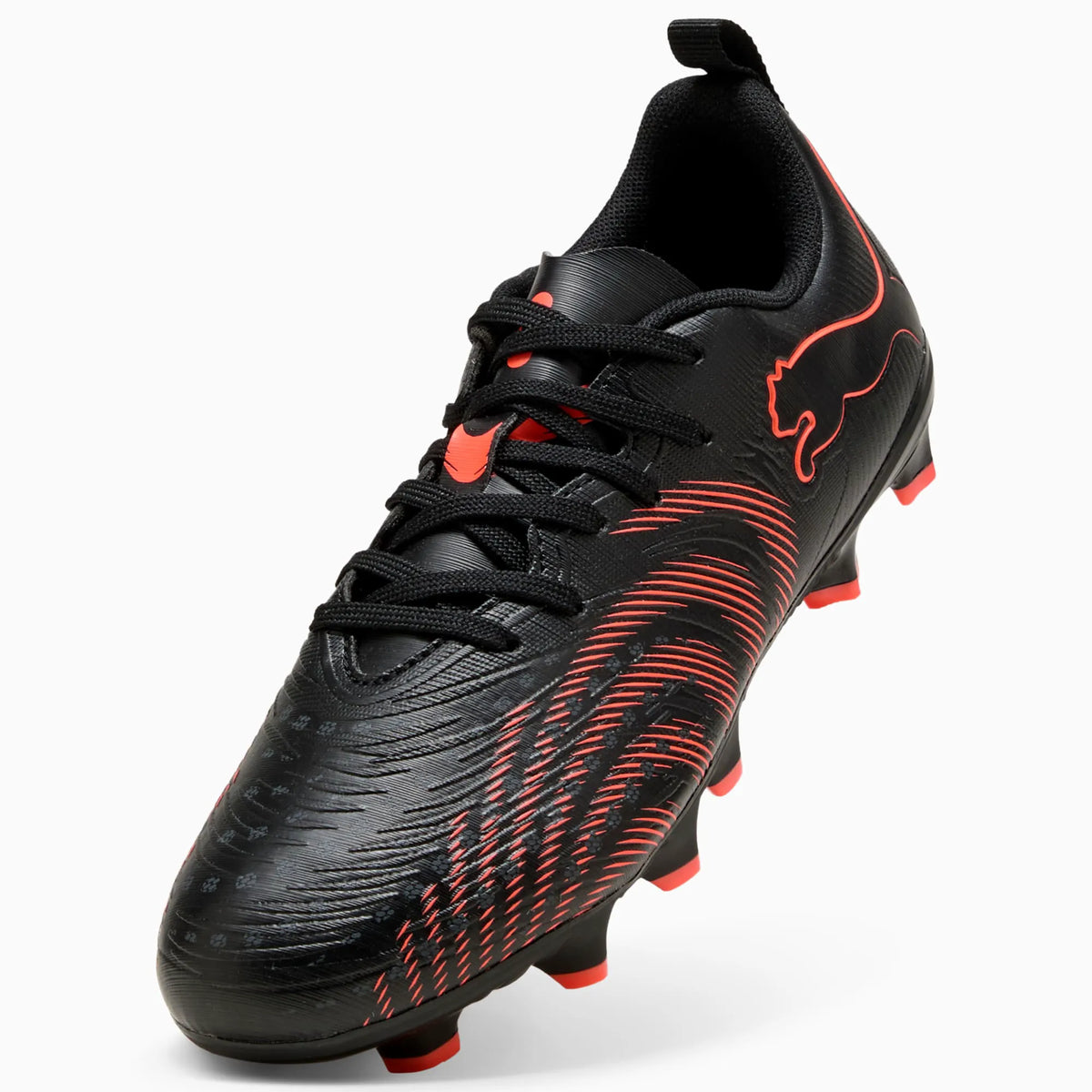 PUMA Black-Glowing Red-Strong Gray