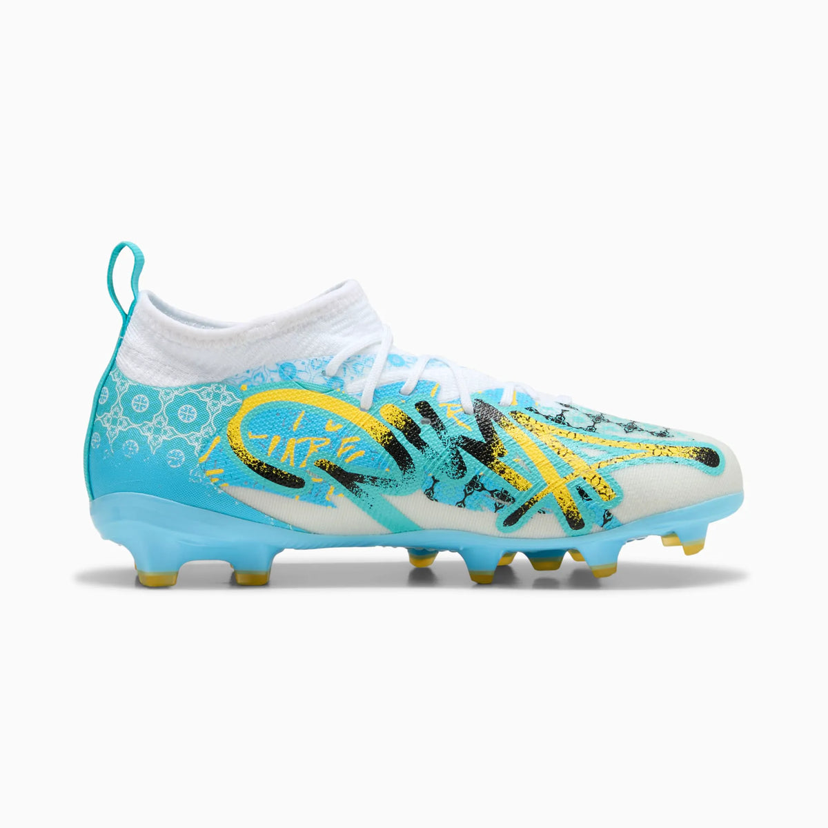 PUMA White-Vibrant Blue-Sun Stream-Light Aqua