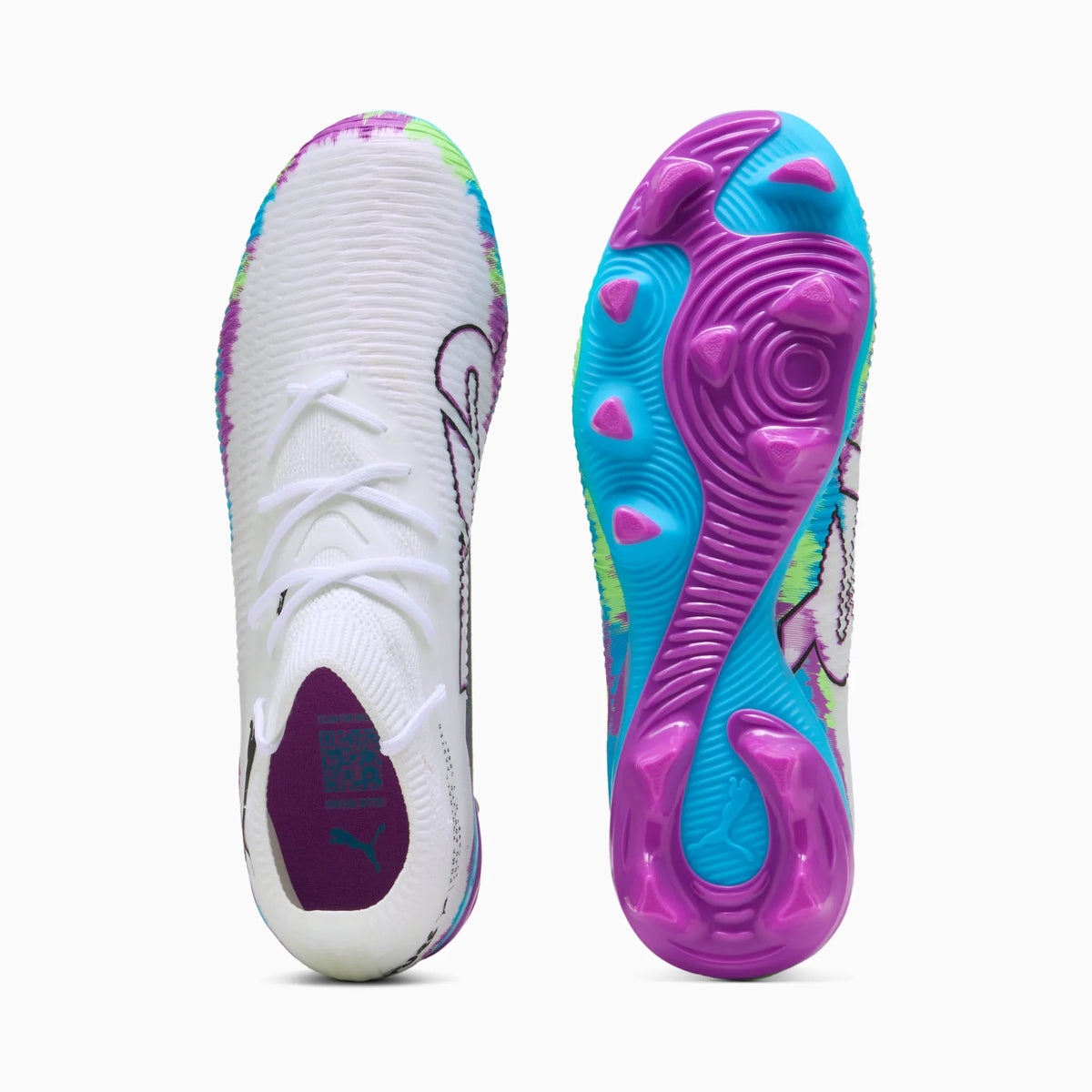 PUMA White-Fizzy Apple-Bright Aqua-Pure Magenta