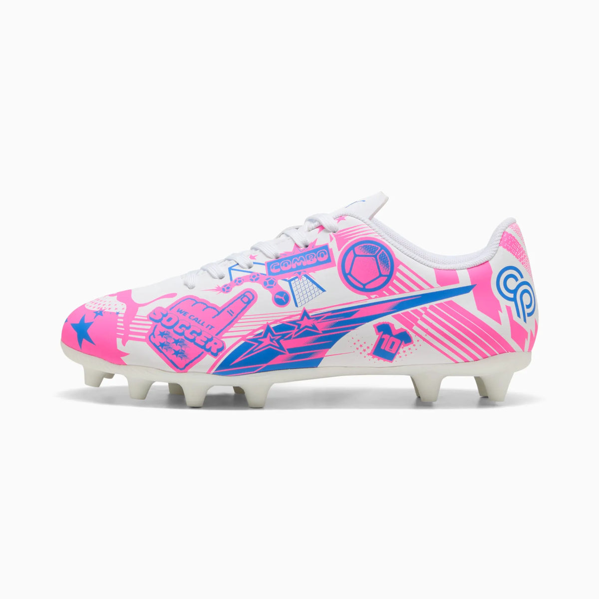 PUMA White-Poison Pink-Ultra Blue