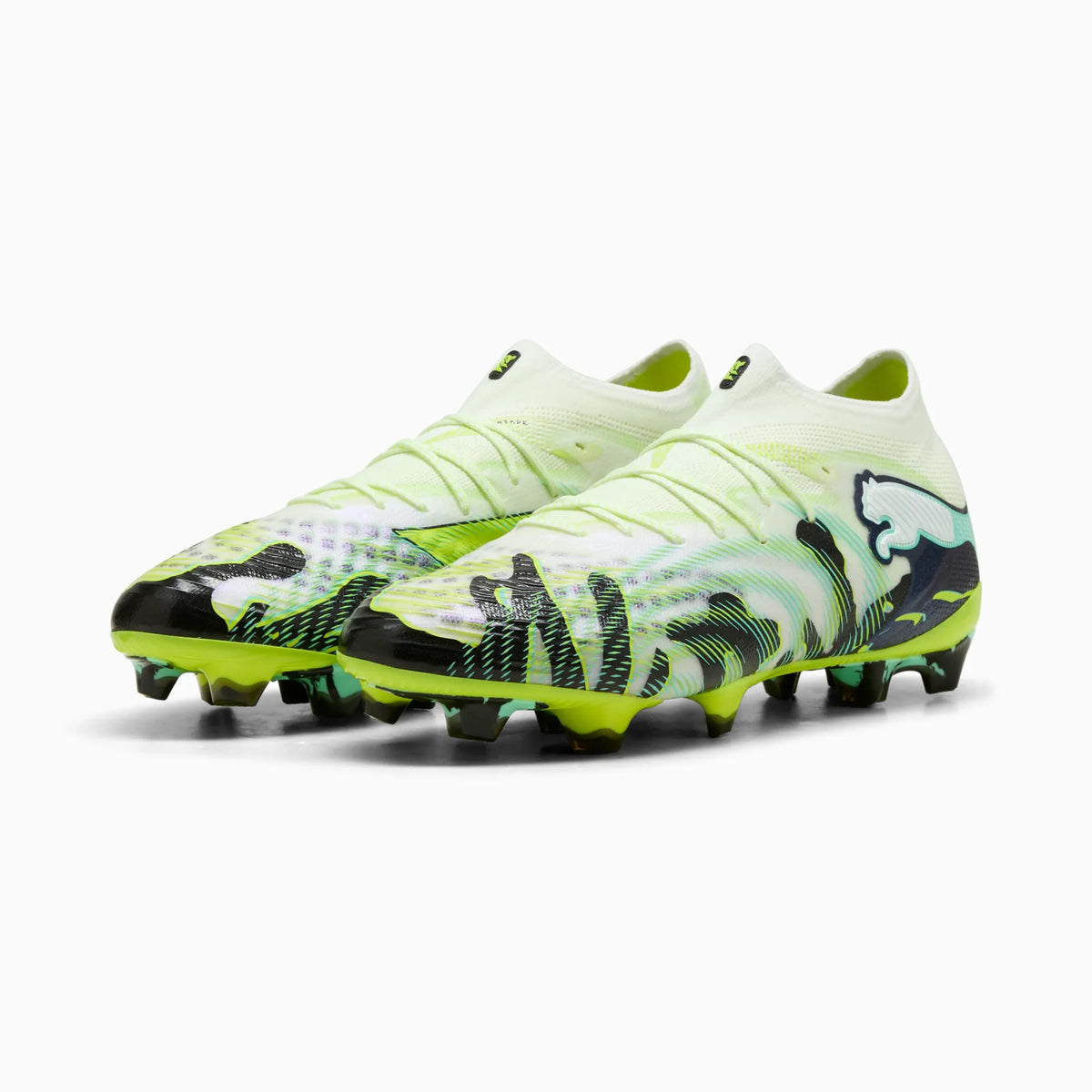 Yellow Alert-Mint Jelly-PUMA White-PUMA Black