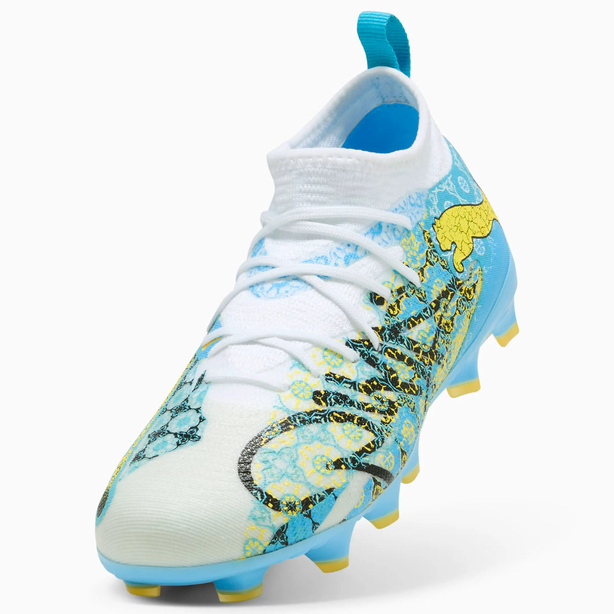 PUMA White-Vibrant Blue-Sun Stream-Light Aqua