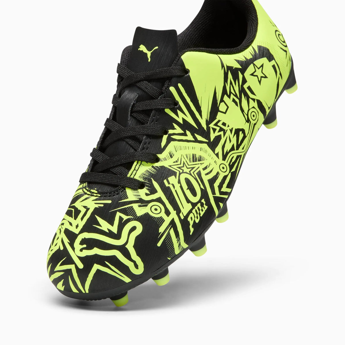 PUMA Black-Electric Lime