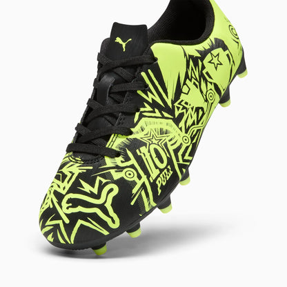 PUMA Black-Electric Lime