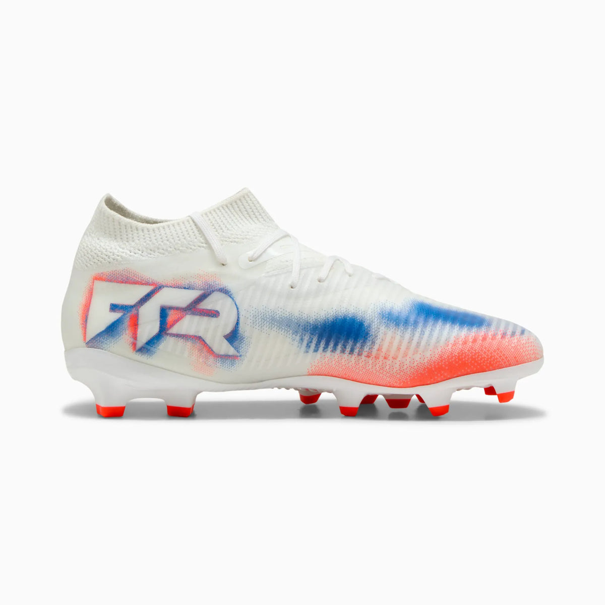 PUMA White-PUMA Black-Glowing Red