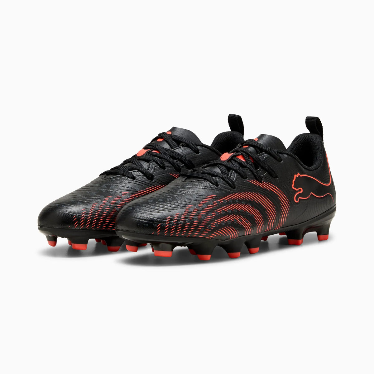PUMA Black-Glowing Red-Strong Gray