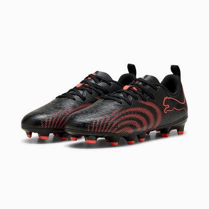 PUMA Black-Glowing Red-Strong Gray