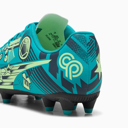 Deep Aqua-Marine Blue-Speed Green