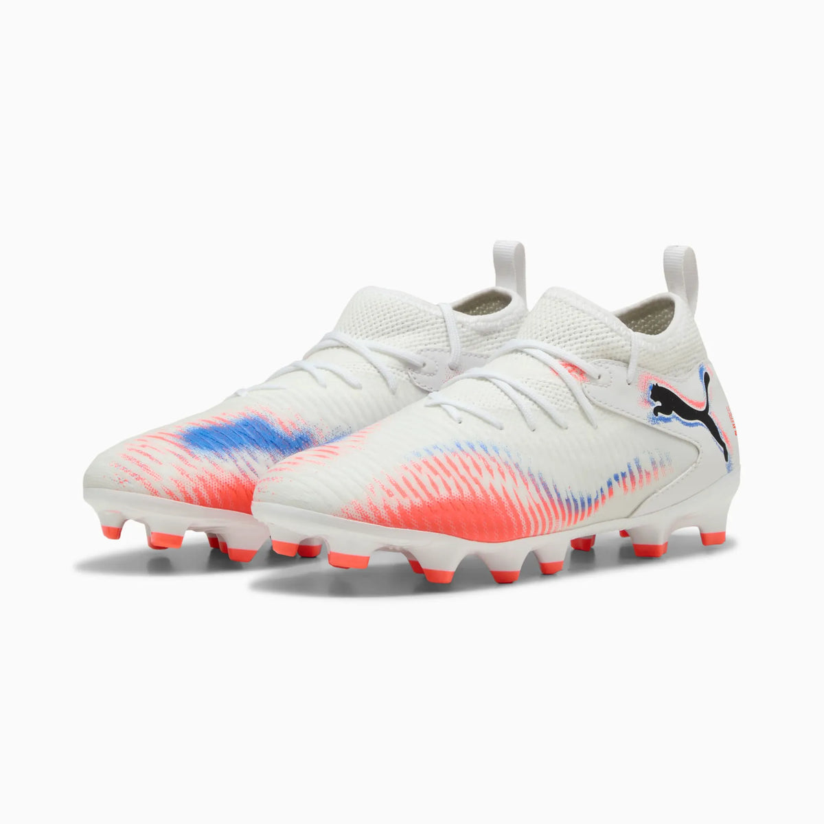 PUMA White-PUMA Black-Glowing Red