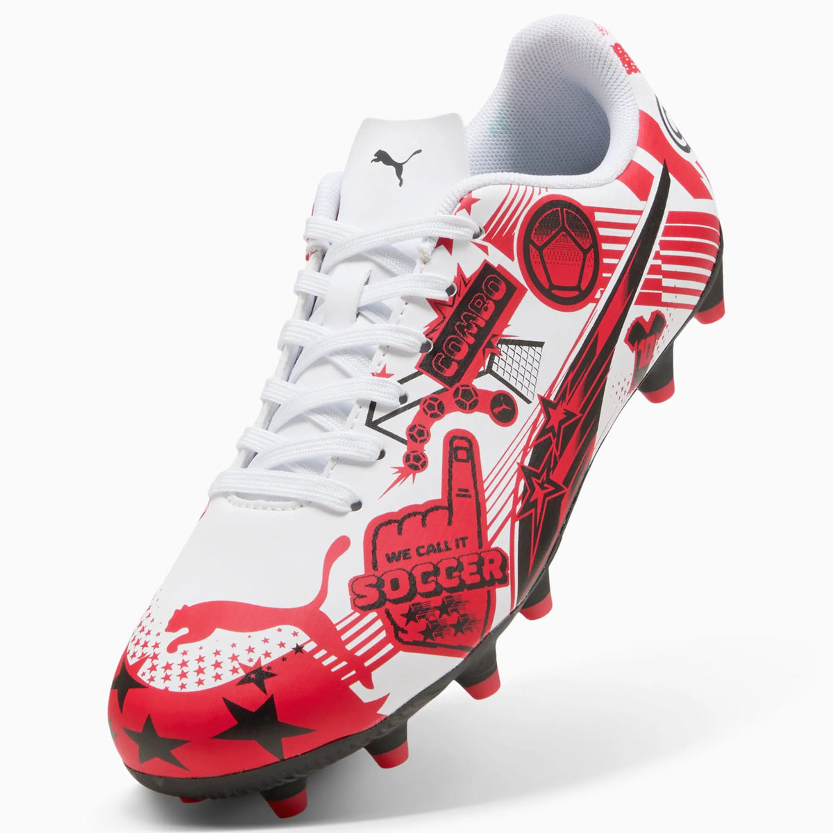 PUMA White-PUMA Red-PUMA Black