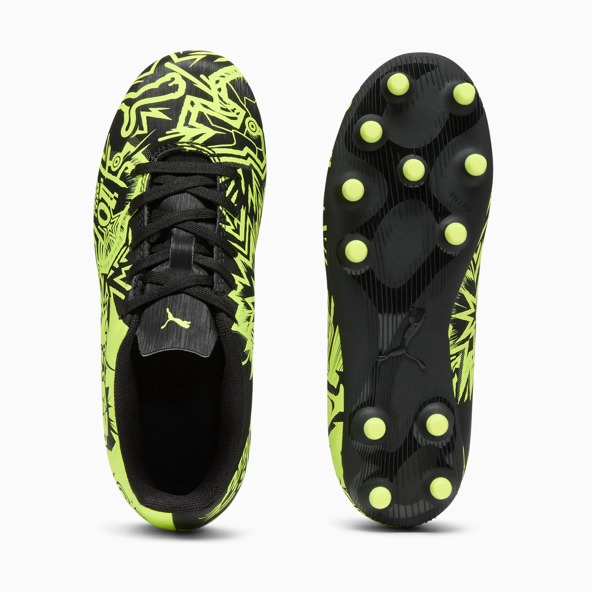 PUMA Black-Electric Lime