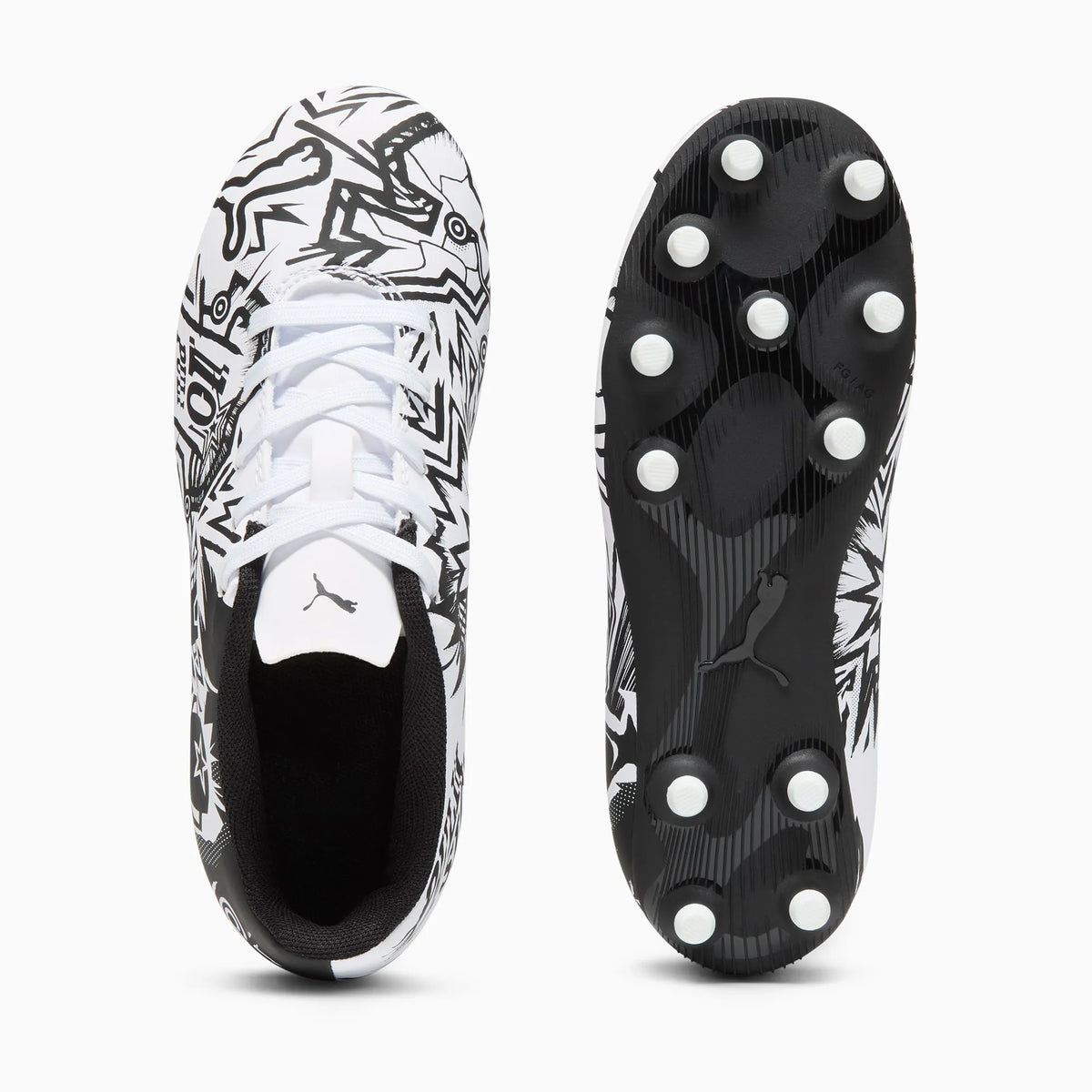 PUMA White-PUMA Black