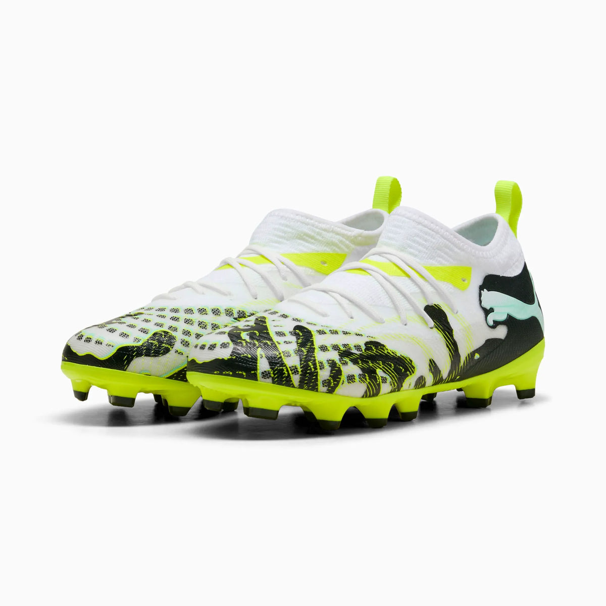 Yellow Alert-Mint Jelly-PUMA White-PUMA Black