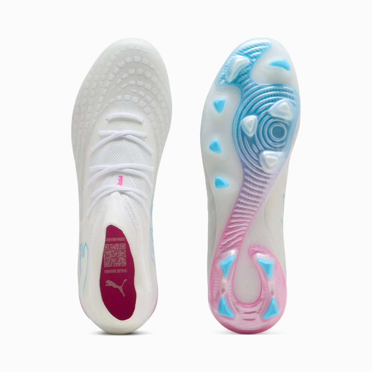 PUMA White-Luminous Blue-Luminous Pink