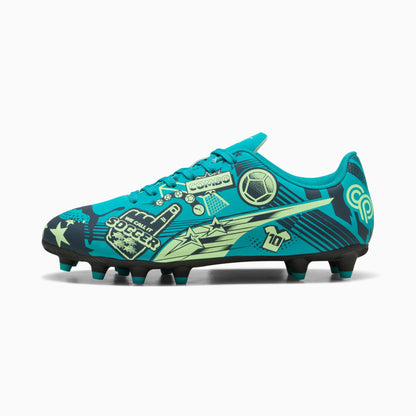 Deep Aqua-Marine Blue-Speed Green