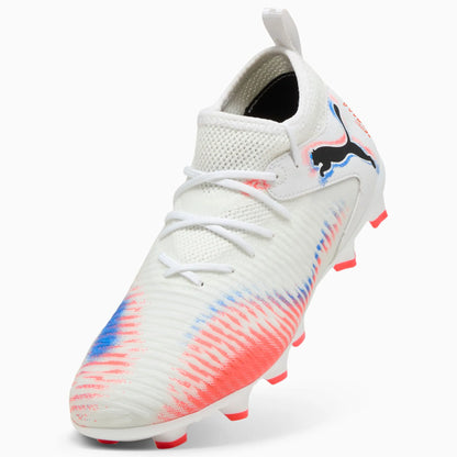 PUMA White-PUMA Black-Glowing Red