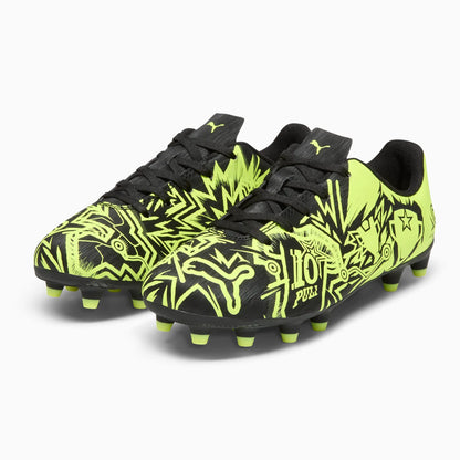 PUMA Black-Electric Lime
