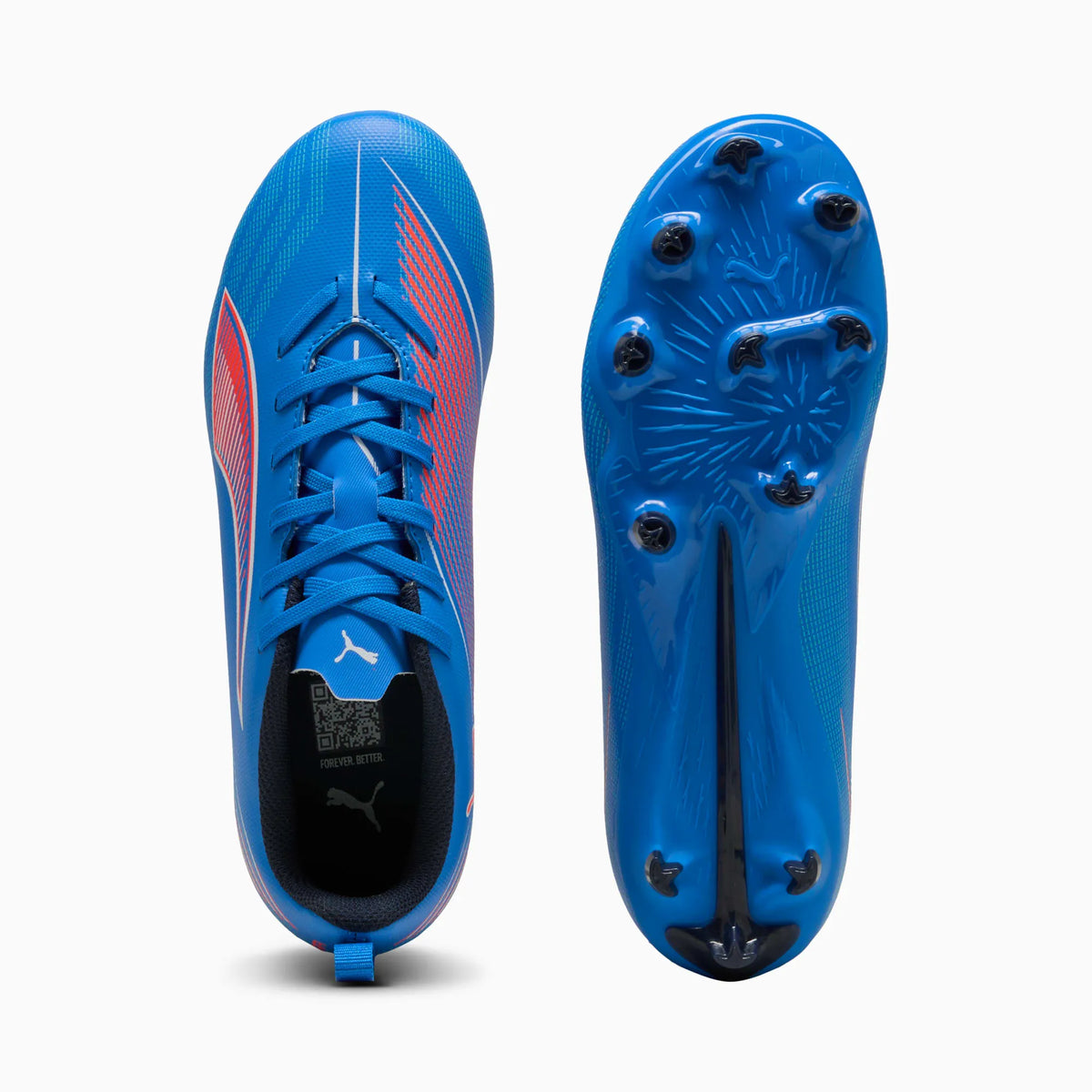 Ultra Blue-PUMA White-Glowing Red