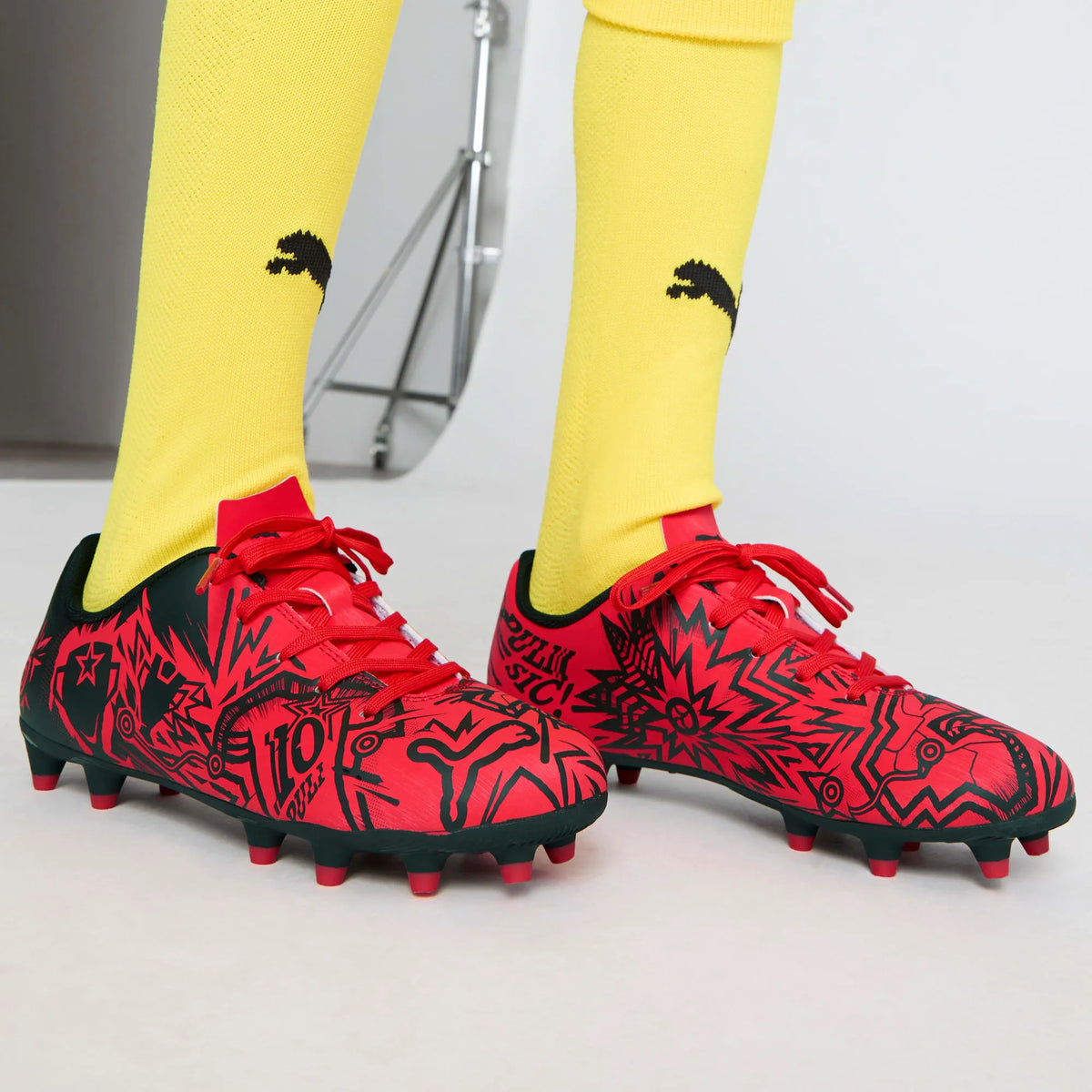 PUMA Red-PUMA Black