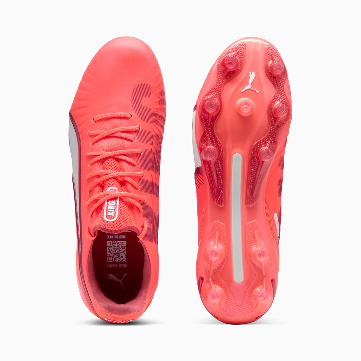 Glowing Red-PUMA White-Red Fire
