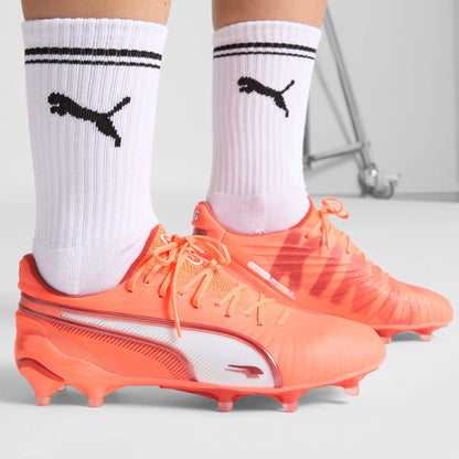 Glowing Red-PUMA White-Red Fire