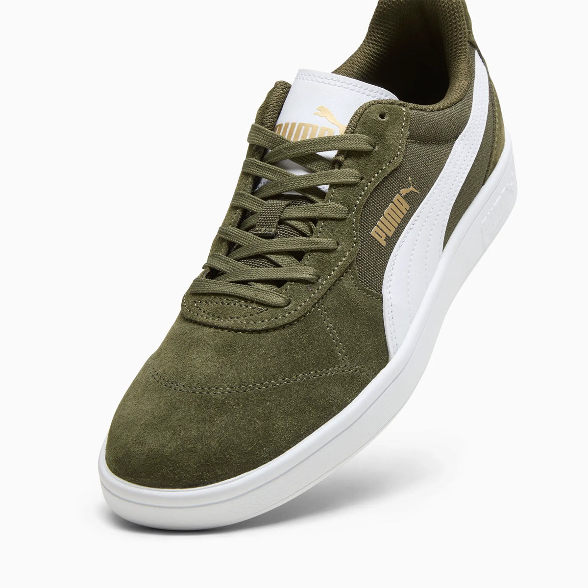 Dark Olive-PUMA White