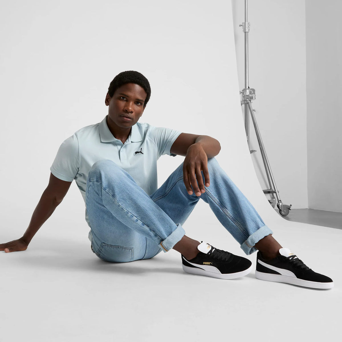 PUMA Black-PUMA White