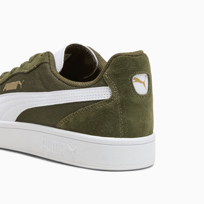 Dark Olive-PUMA White