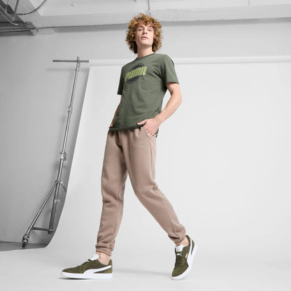 Dark Olive-PUMA White