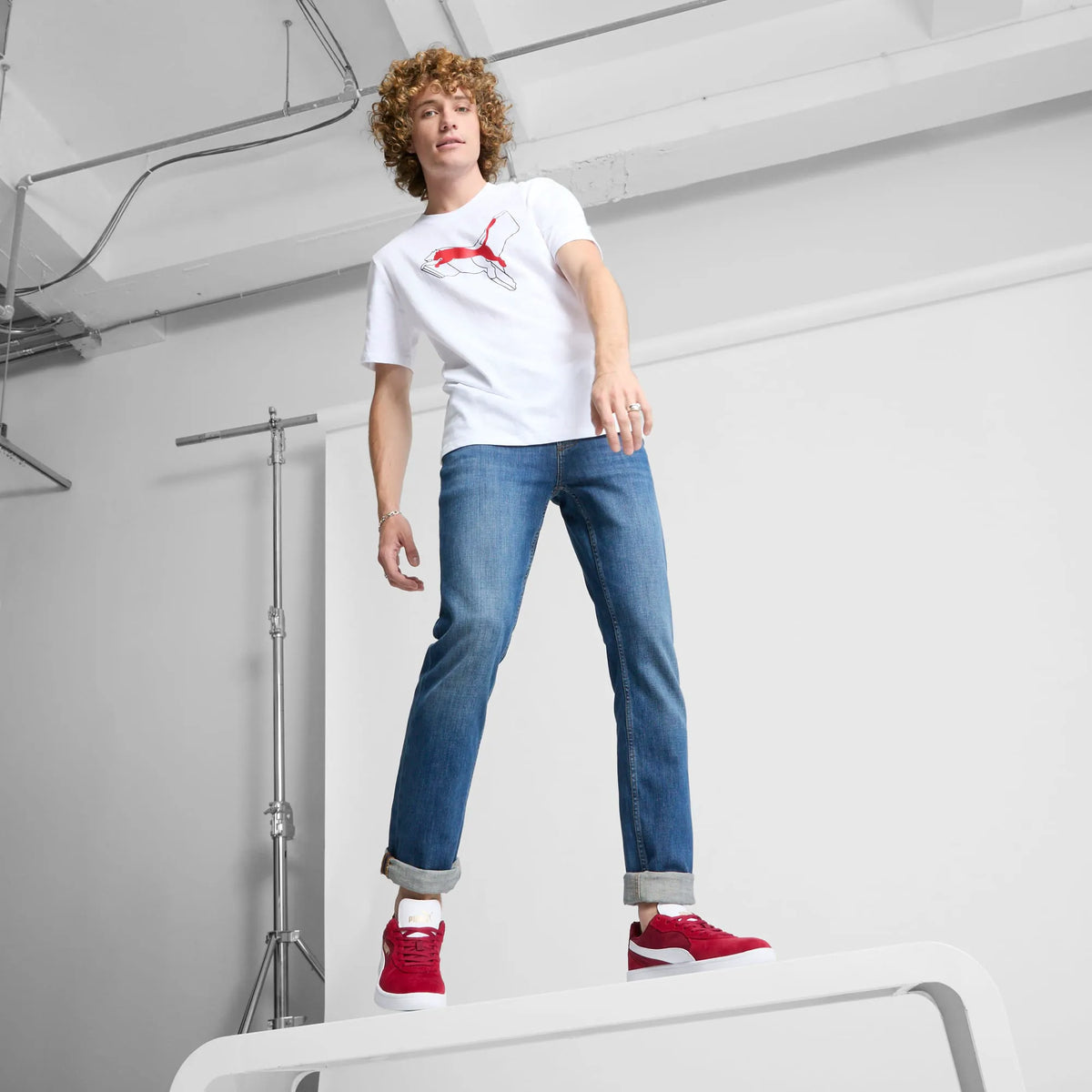 Rhubarb-PUMA White