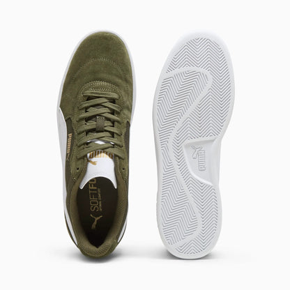 Dark Olive-PUMA White