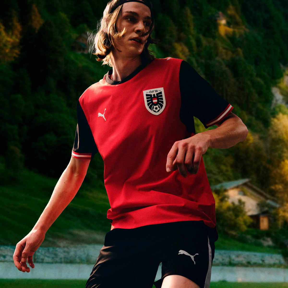 PUMA Red-PUMA Black