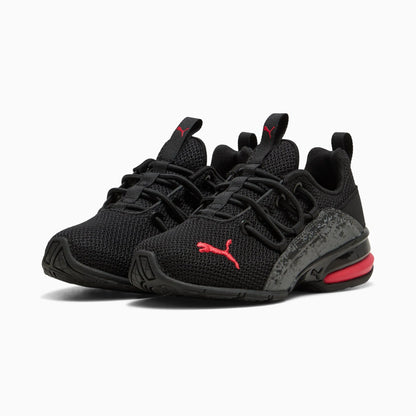 PUMA Black-Cool Dark Gray-For All Time Red