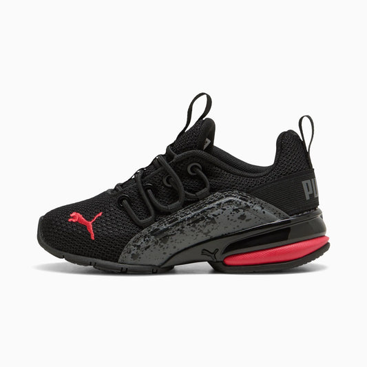 PUMA Black-Cool Dark Gray-For All Time Red