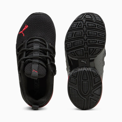 PUMA Black-Cool Dark Gray-For All Time Red