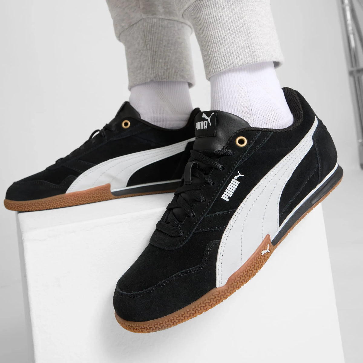 PUMA Black-PUMA White