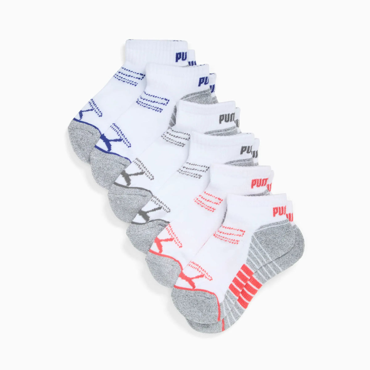 WHITE / RED