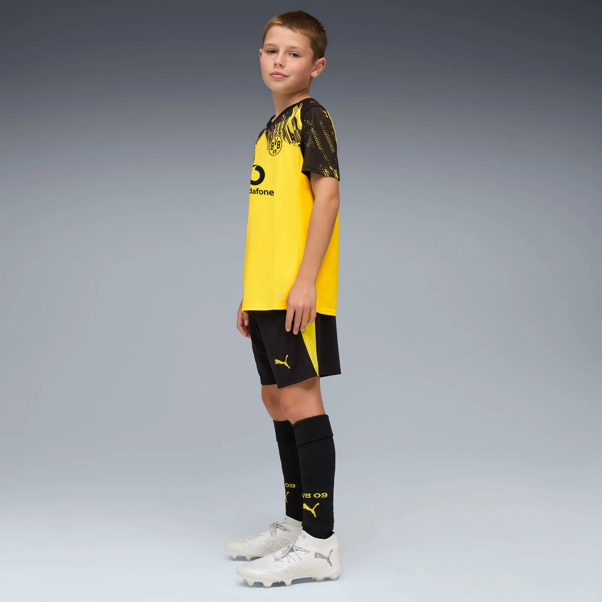 PUMA Black-Faster Yellow