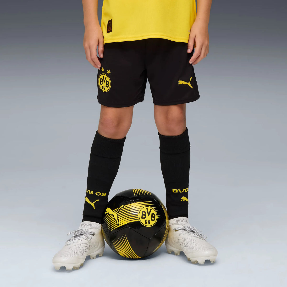 PUMA Black-Faster Yellow