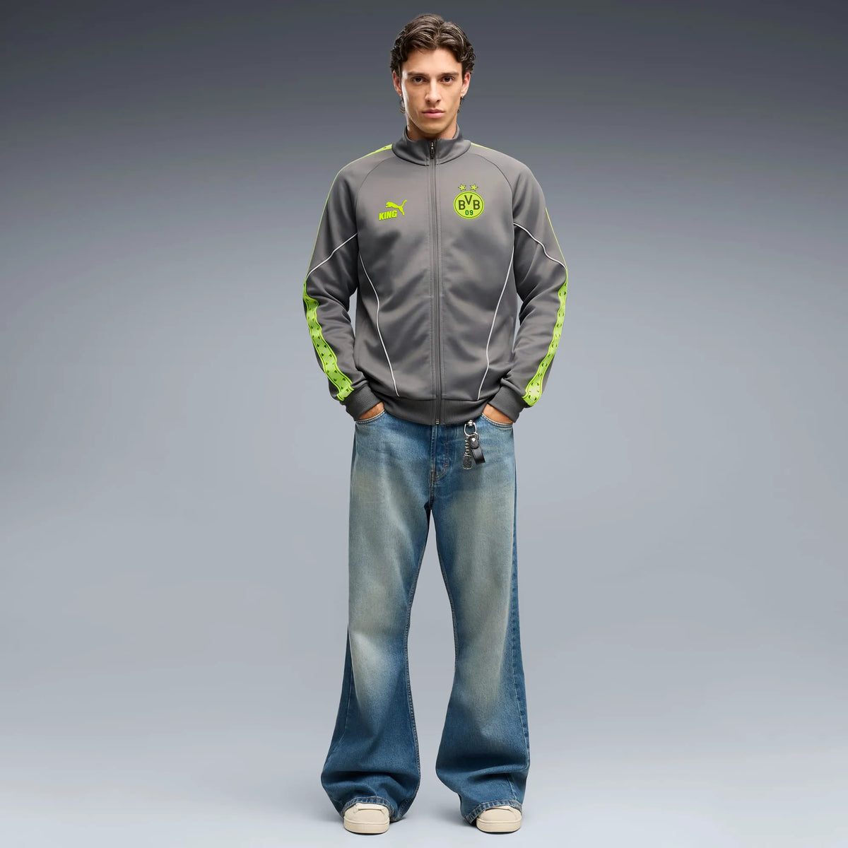 Flat Medium Gray-Yellow Alert