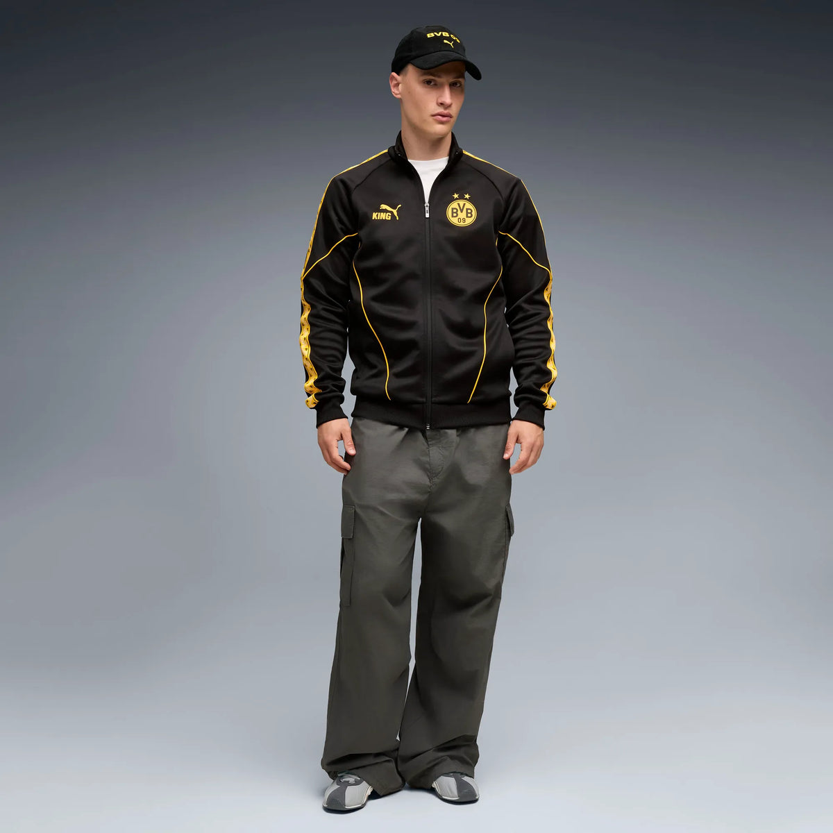 PUMA Black-Faster Yellow