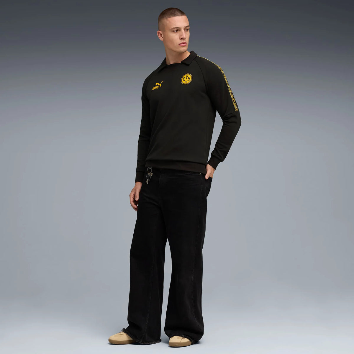 PUMA Black-Yellow Sizzle